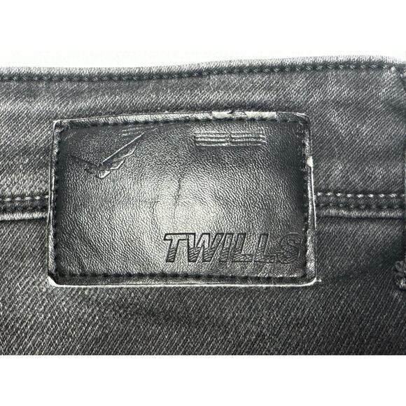 Twills Jeans Cult Men's Skinny Ankle Fit 903 Gray Denim Jeans - Size 34x29.5 - Picture 4 of 6